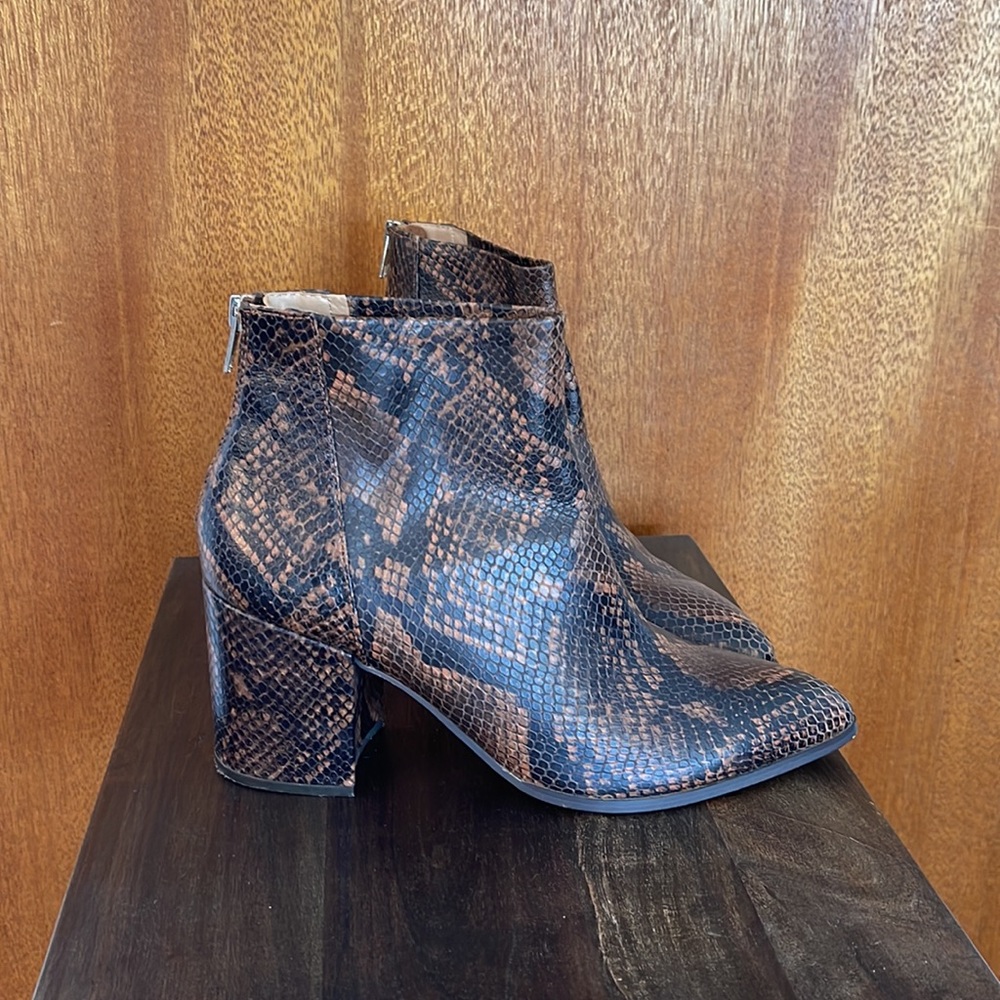 Steve Madden Snake Print Bootie - image 2